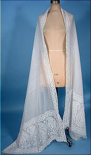 lesmiserablesfashions:Stole c. 1810s [x]