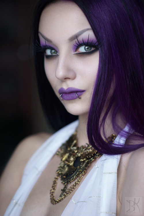 gothicandamazing: Model/MUA: Darya GoncharovaPhoto: B.KostadinovNecklace: Wonderlandmc Welcome to Go