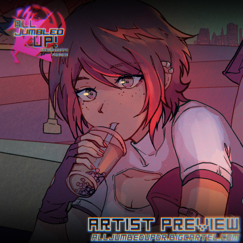  『PAGE PREVIEW: @cornsketches  』★ Corin’s full Illustration featuring Ultimate Skateboarder!Mukuro I