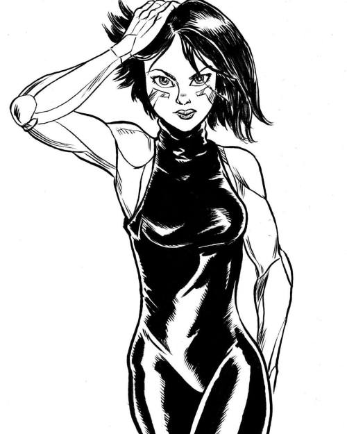 Battle Angel Alita #inked #cyborg