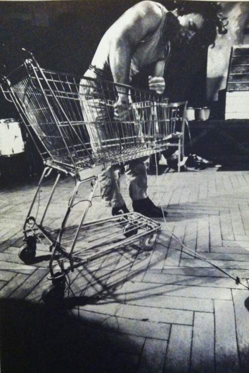 catzrgray:  Einsturzende Neubauten. Photo by Peter Gruchot. 