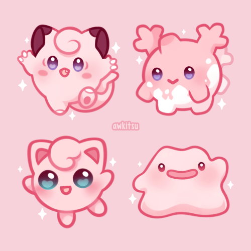  pink pokemon✨  shop ★ twitter ★ instagram ✨ 