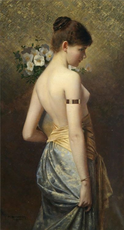 silenceforthesoul:Max Nonnenbruch (1857-1922) - Junge Schönheit