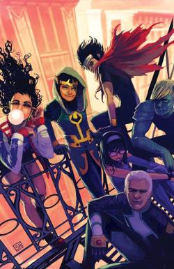 marvelentertainment:  Great art by Stephanie Hans - read the solo adventures of the Young Avengers with Marvel Unlimited, here! 