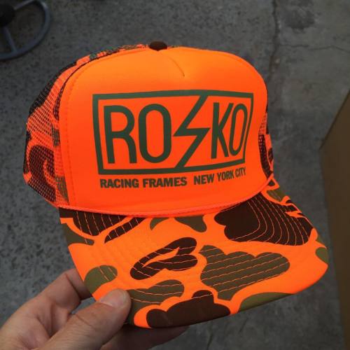 rosko-cc:  *NEW* hats on the webstore. Your new favorite post race recovery shade just in time for #