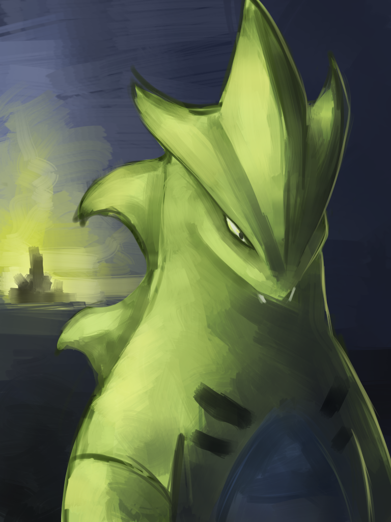 Some pokymanz, testing new brushes - artwork by Aeritus