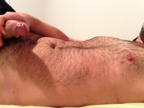 scruffyboysnaked:  i got horny last night.  care to see the mess i made?