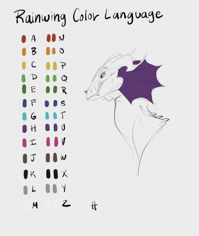 Color Language Concept