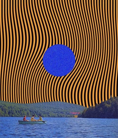 realsurrealfeel: “The Blue Sun” by mr.eye.scream