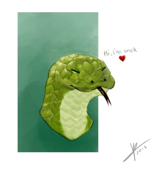 Snek are so cute (*´꒳`*)