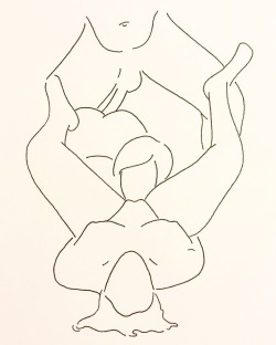 ismaelguerrier: Line drawing (Pen on paper)