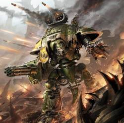 a-40k-author:  Imperial Knight. 