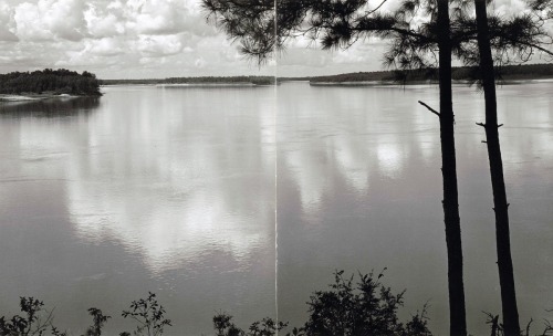 Elemore Madison Morgan, Sr.   Mississippi River from the Bluffs (Near Port Hudson, La), 1962.  