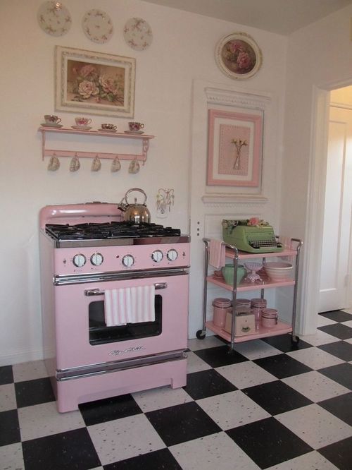 pink & teal