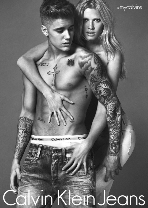 Porn Pics slavetc:  Justin Bieber in Calvin Klein underwear.