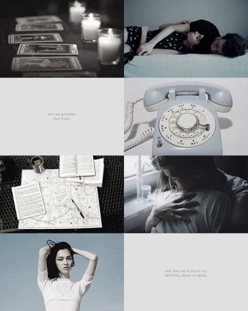 rykemedows: eight otps: [3/8] blue sargent x richard gansey, the raven cycle She was tired of Persep