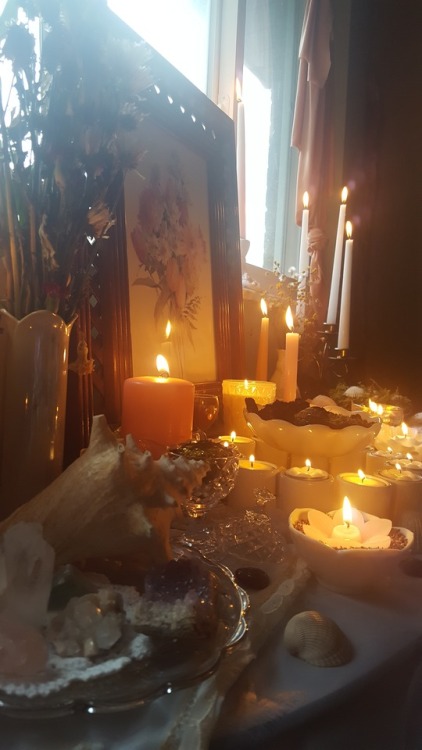 magiclittlepink: my altar for beltane, finally getting around to posting it. it was such a magical d