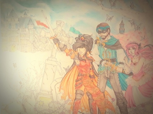 More Old Art, This Time A Piece I Never Finished. It Was Seriously The Most Complex Thing I've Ever Drawn