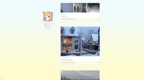 allukabot: Winter theme by allukabot. This one is pretty simple but it has a nice amount of options.