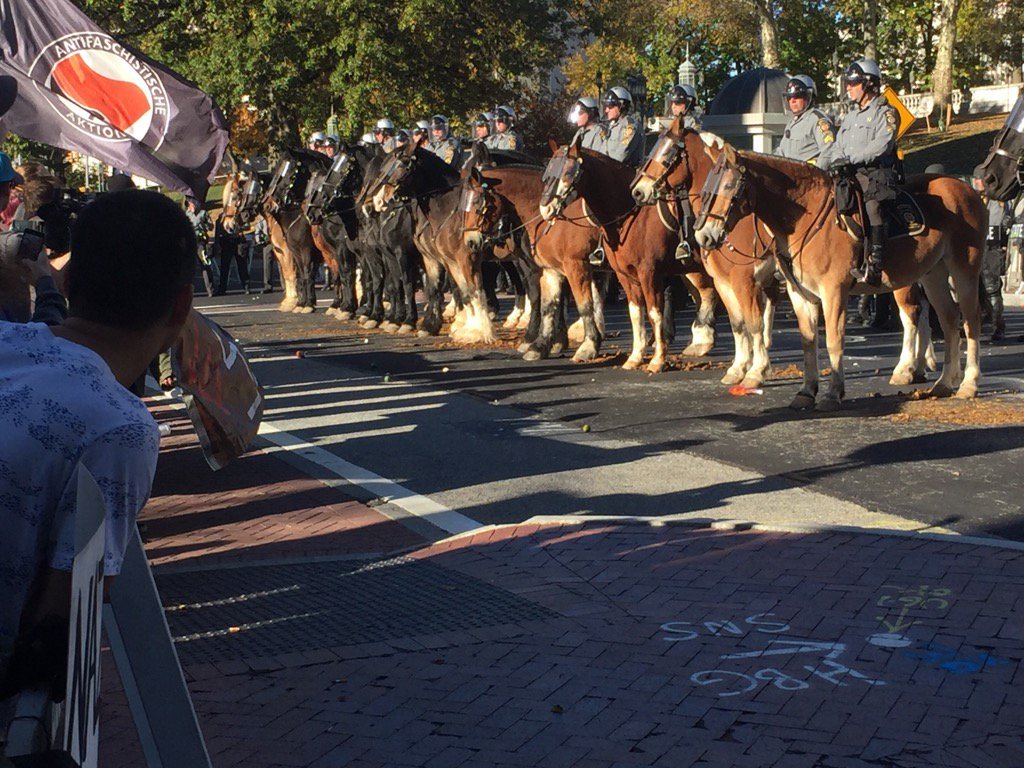 antifainternational:  HARRISBURG REPORTBACK (via Central PA Antifa):  When the NSM