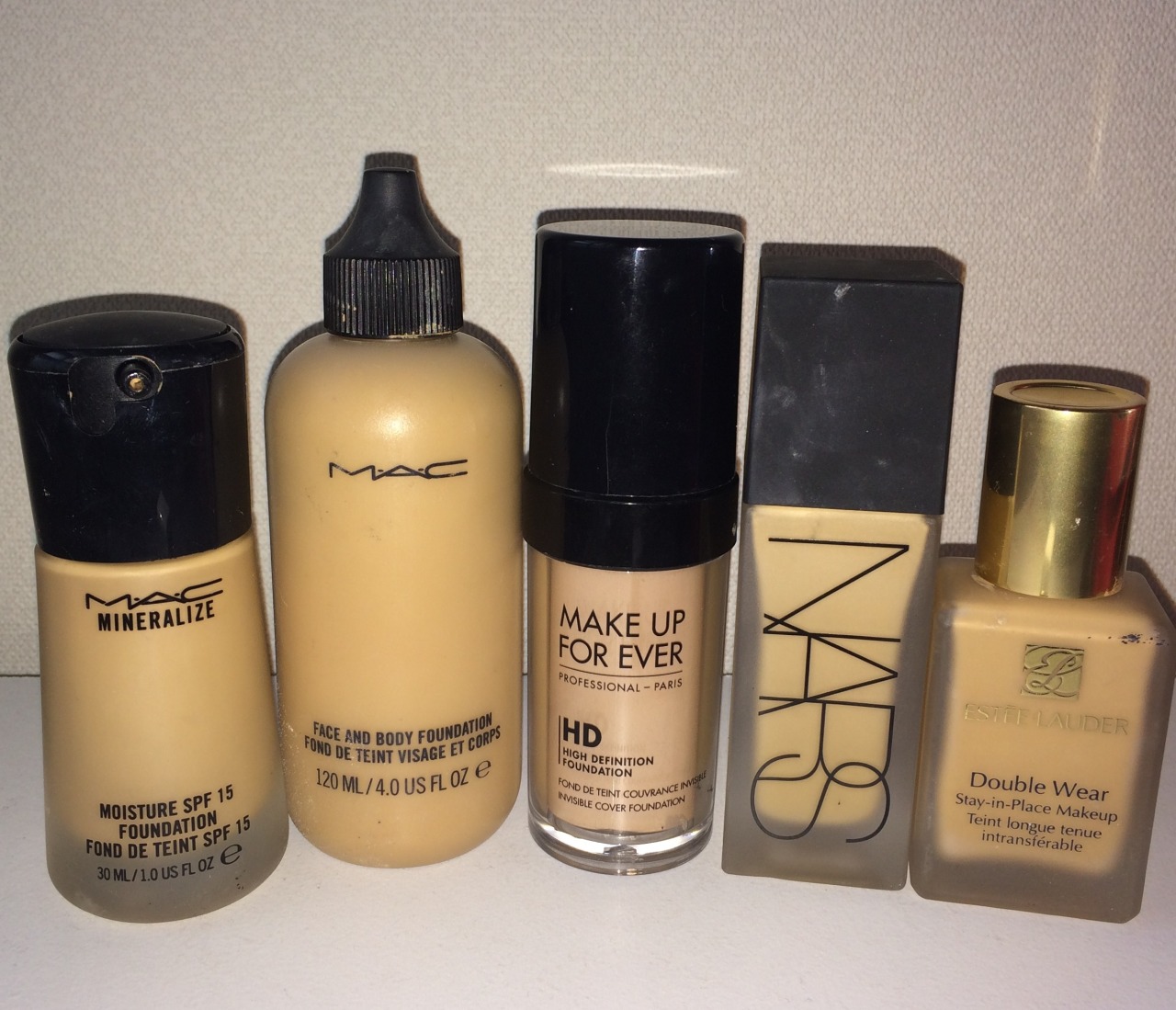 MACBRULE — My Top 5 Foundations