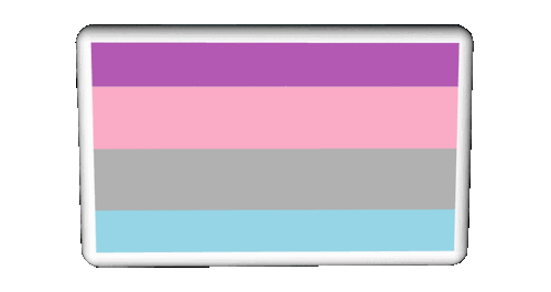 text–gifs: An animated pride flag with the new lesbian flag made by  @apersnicketylemon.(The g