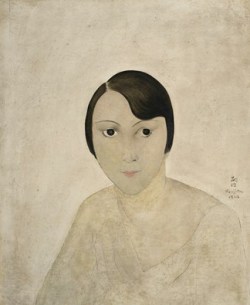 colin-vian:     Leonard Tsuguharu Foujita (1886-1968) Portrait de Kiki de Montparnasse, 1925 
