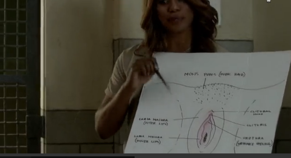  the female anatomy by sophia burset//orange is the new black 