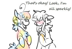 ask-that-tailmouth-pony:  (( Quick doodle inspired by dewdusts.tumblr.com ‘s reply to one of my questions Their art is adorbs gofollowthemIcommandyou ))  x3 