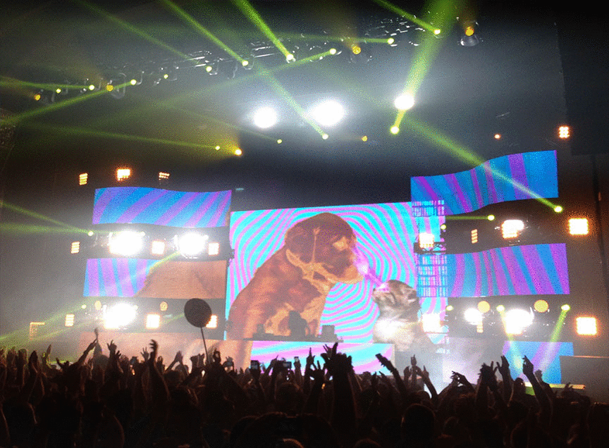 inphektdpixlz:  I rocked out to Bassnectar last night, at the Memorial Auditorium
