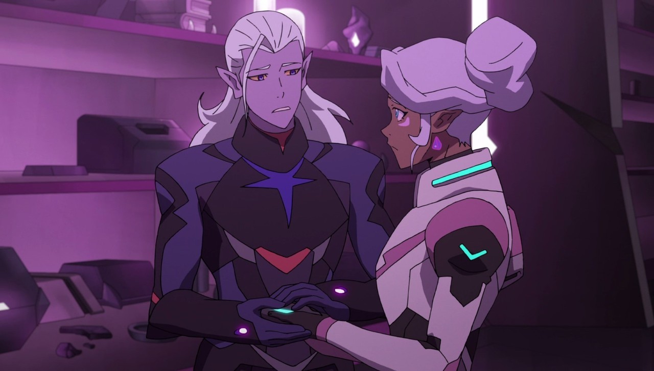 Voltron Reference — Allura And Lotor 9866