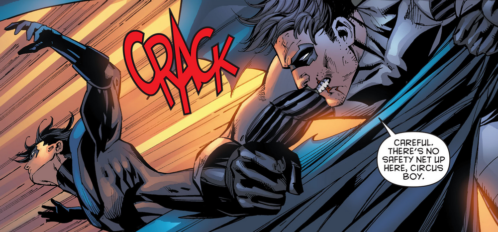 Holy BatBoys, Batman! — [ Dick Grayson as Nightwing and Jason Todd as...