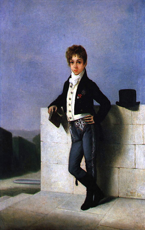 Portrait of Conde de Farrobo by Domingos Sequeira, 1813