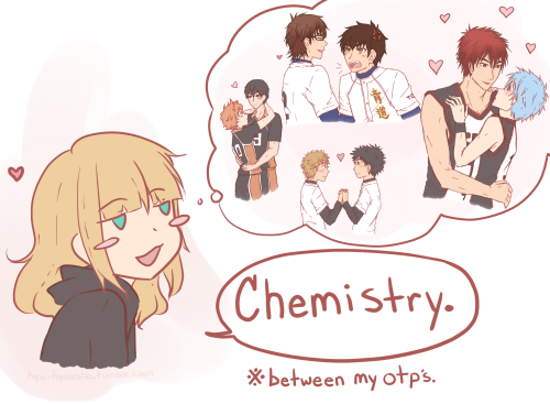 kyu-kyuusha:  Gotta study that chemistry, tho.