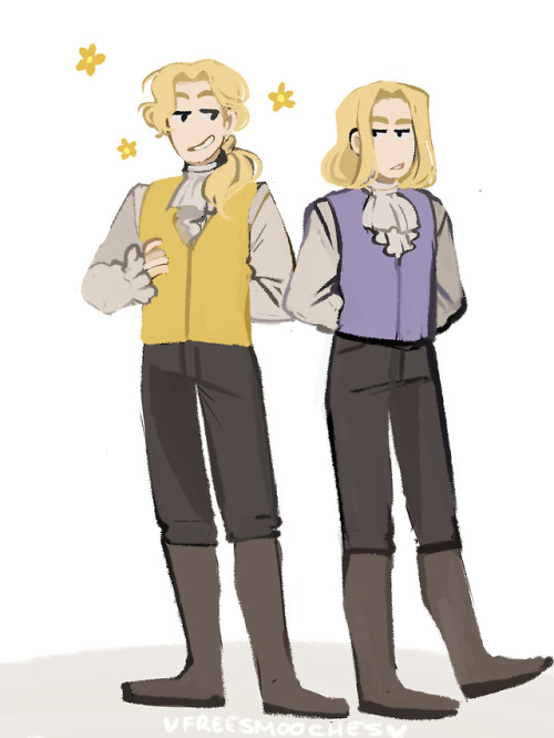 freesmooches: It is @jemmyl ‘s Birthday and I wanted to draw Jem being taller than John because he’s