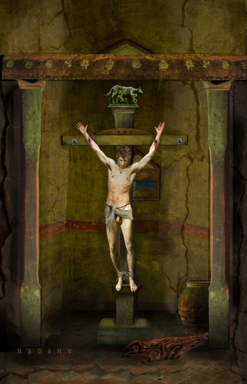 A slave boy, disobedient and disappointing to his master in his sexual favors is dragged to a grotto