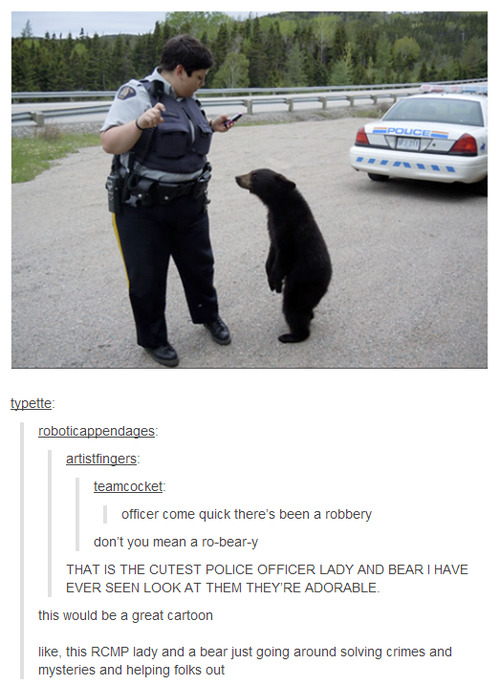 An abridged history of Miss Officer and Mr. Truffles