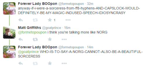 poupon: this is now my favorite twitter exchange ever because it made me realize that magical girl N