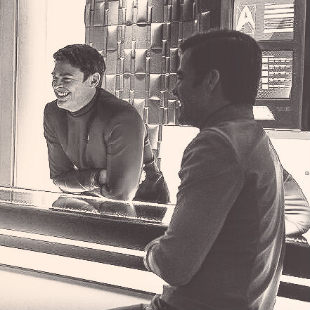 hurt-spock:Behind the scenes images cropped so they dont look like they’re bts. 