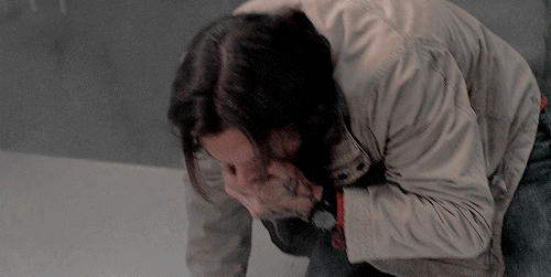 out-in-the-open:There is all this smoke and Sam is all protective of Dean and Dean is his typical se