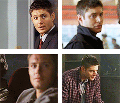 green-circles: Jensen trying (and failing) to not laugh