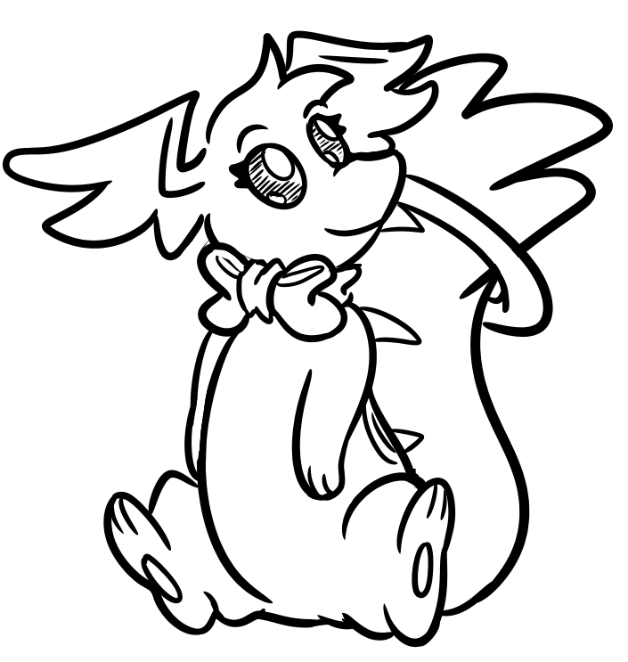   celestial-weiner-dog said:  wwould you like to try drawing my tumblr mascot? she’s