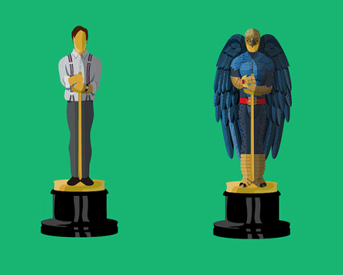 Oscars Best Picture Illustrations 2015Author: Olly GibbsVia: www.behance.net/OllyGibbs