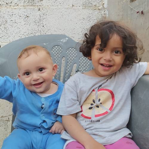 Hello Everyone, I Am Salam From Gaza. I Am 24 Years Old. I Am A Mother Of Two Innocent Children.