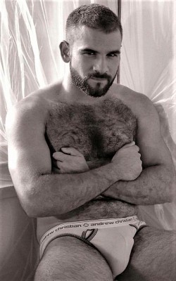 sweatyhairylickable:    http://sweatyhairylickable.tumblr.com for more hairy sweaty dudes!  