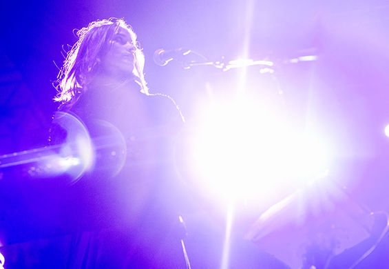 camyya:  Warpaint @ Hollywood Forever Cemetery, LA (10.23.13) © Colin Young-Wolff