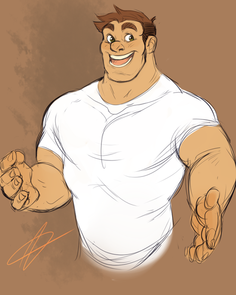 kilomonster:  lochjaw:  aw man i love trades  Look at that beefy Todders right there.