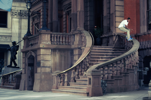 Down and around.Ishod Wair, 50-50 in Philadelphia.Video at NikeSB.com.