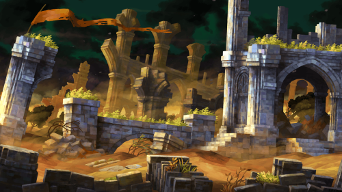 noahberkley:Map and Background Art from Odin Sphere’s Official Page