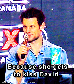 matt-smith-gifs:   “If you could be any companion which one would you be?”  [x] 